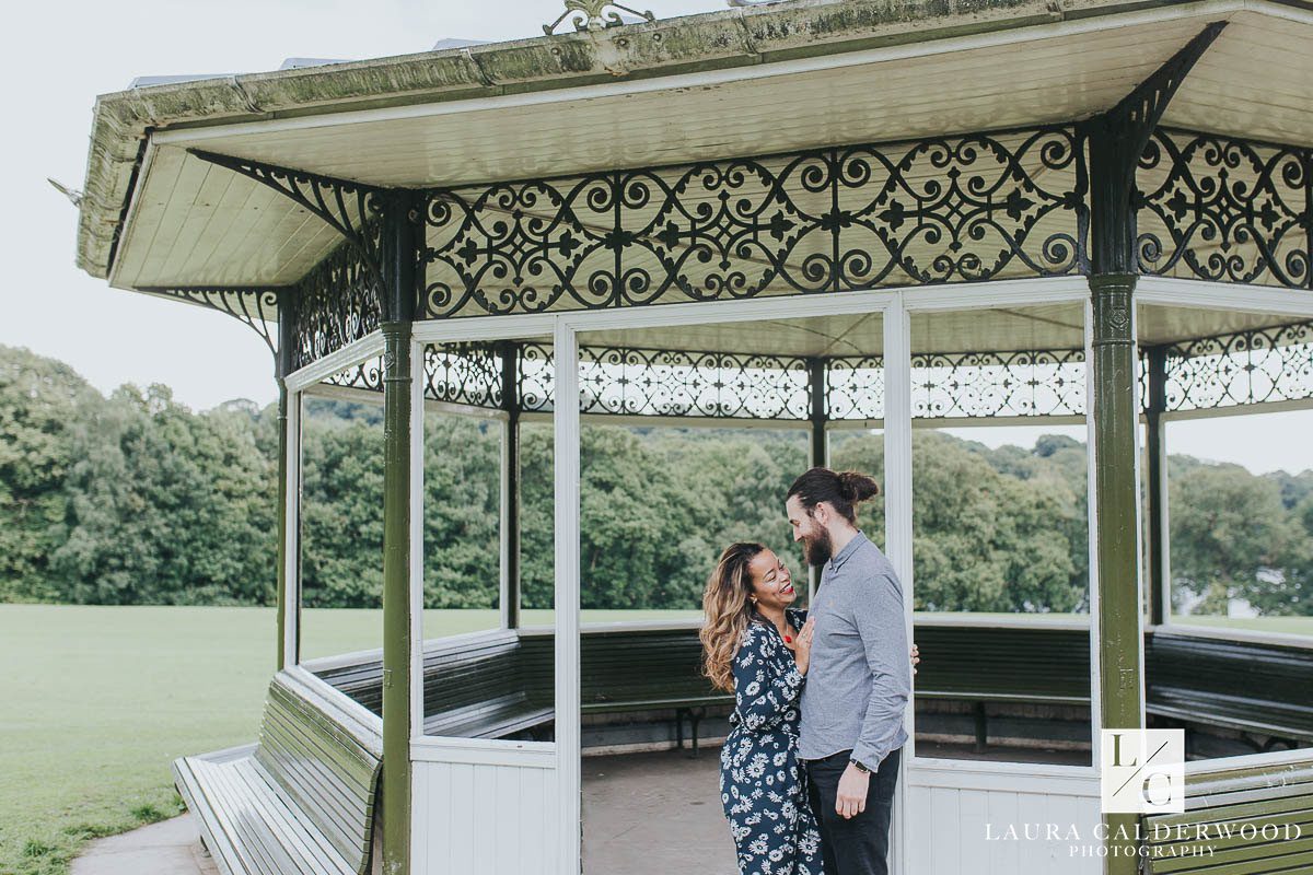 Roundhay Park Leeds engagement shoot | by Yorkshire wedding photographer Laura Calderwood