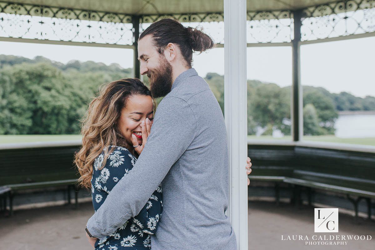 Roundhay Park Leeds engagement shoot | by Yorkshire wedding photographer Laura Calderwood