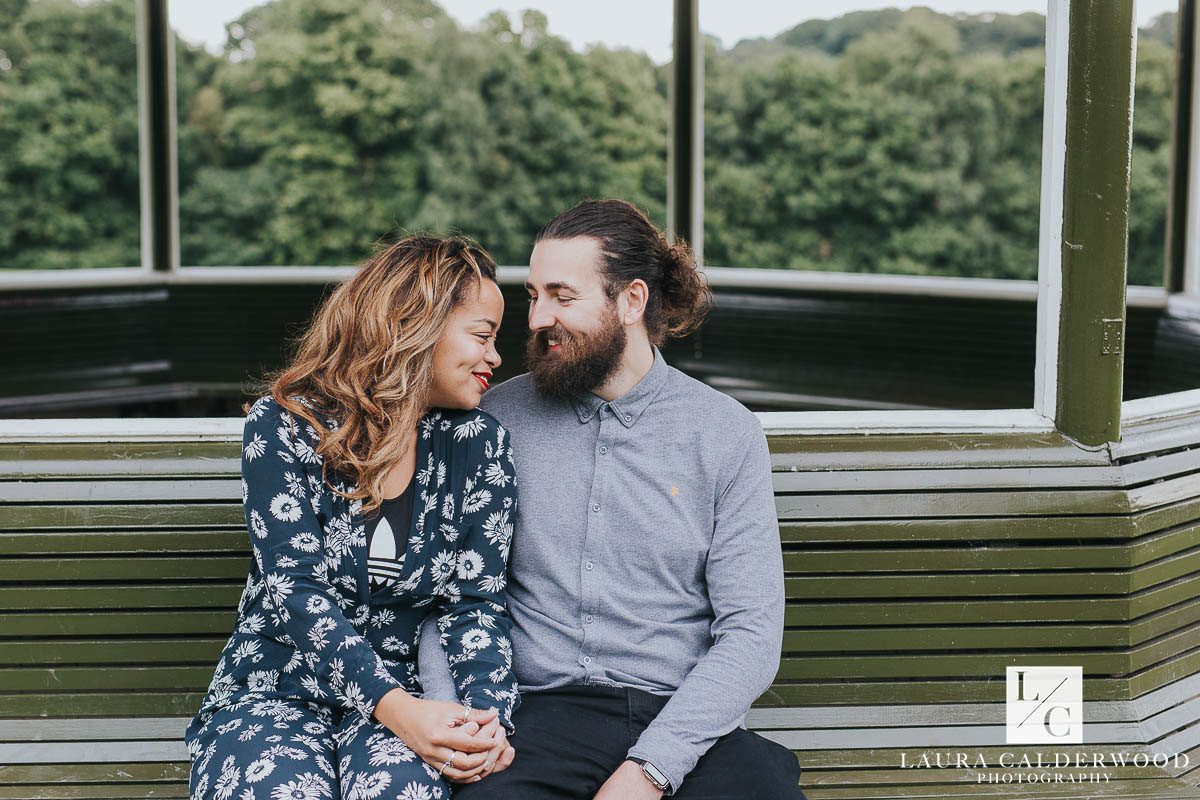 Roundhay Park Leeds engagement shoot | by Yorkshire wedding photographer Laura Calderwood