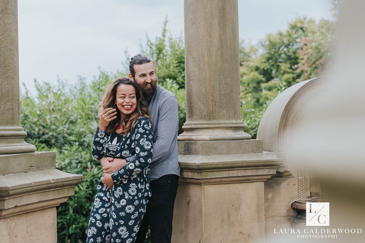 Roundhay Park Leeds engagement shoot | by Yorkshire wedding photographer Laura Calderwood