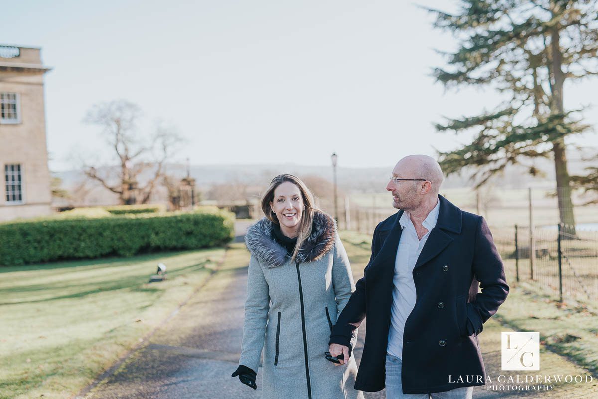 Denton Hall engagement shoot | by Ilkley wedding photographer Laura Calderwood