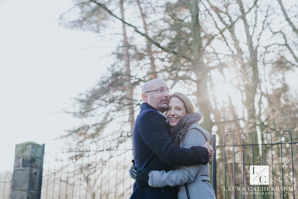 Denton Hall engagement shoot | by Ilkley wedding photographer Laura Calderwood