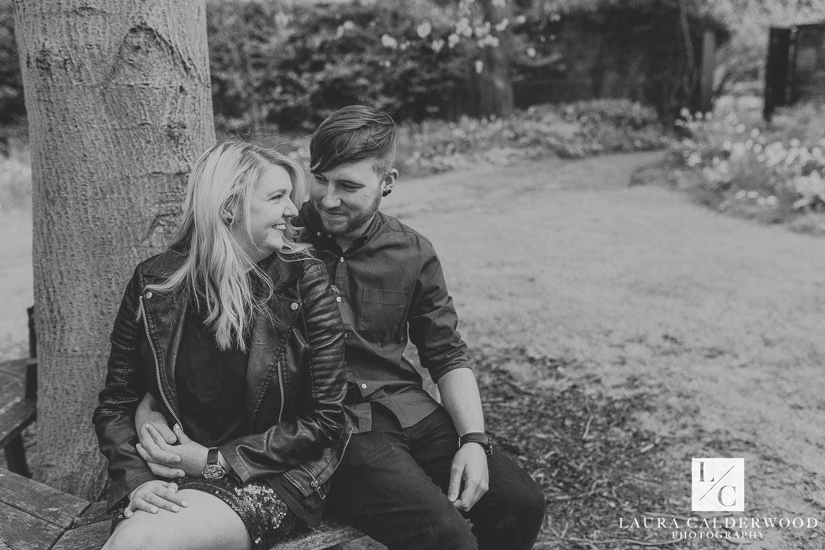 East Riddlesden Hall Engagement Shoot | by Yorkshire wedding photographer Laura Calderwood