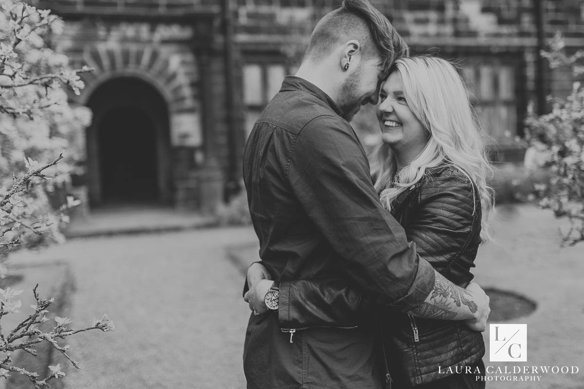 East Riddlesden Hall Engagement Shoot | by Yorkshire wedding photographer Laura Calderwood