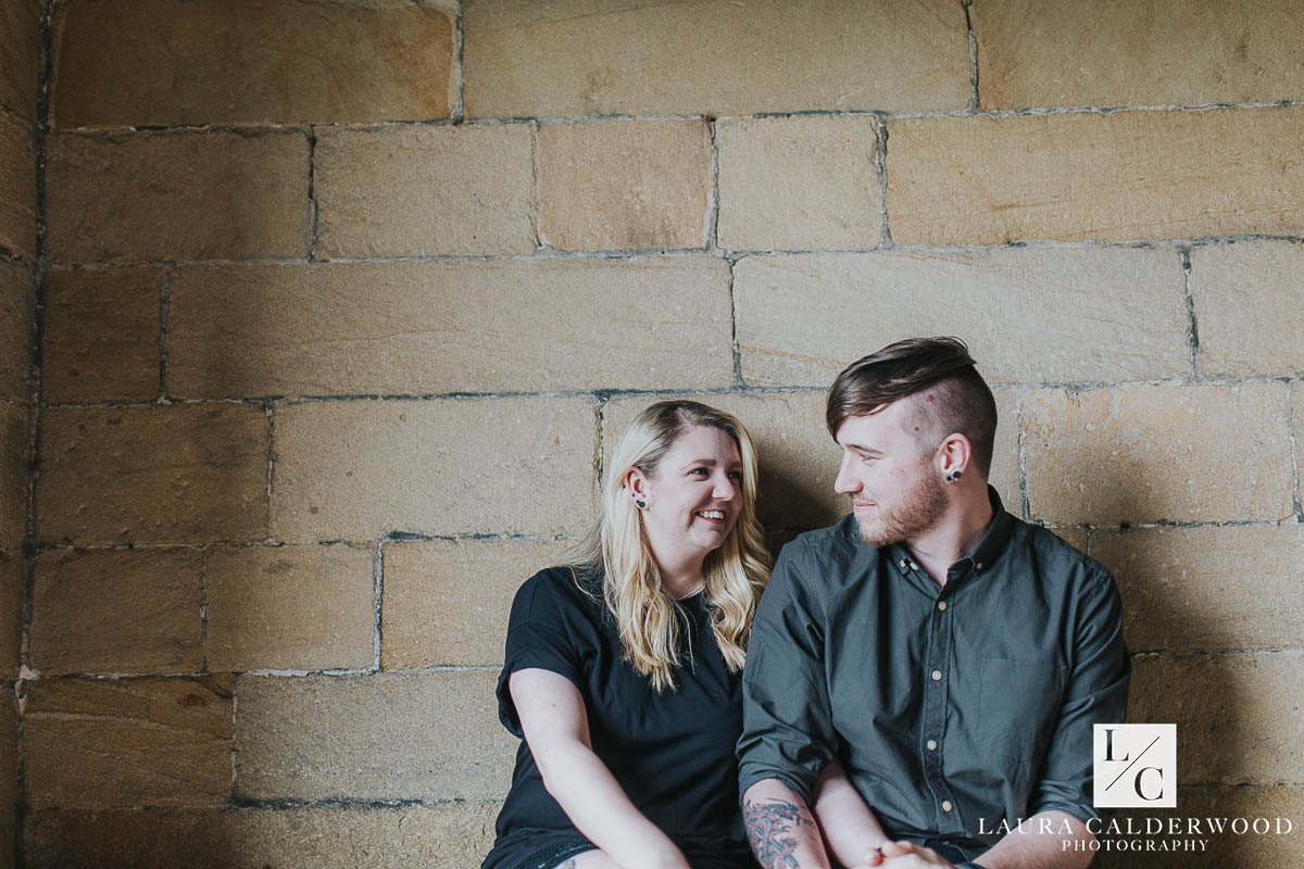 East Riddlesden Hall Engagement Shoot | by Yorkshire wedding photographer Laura Calderwood