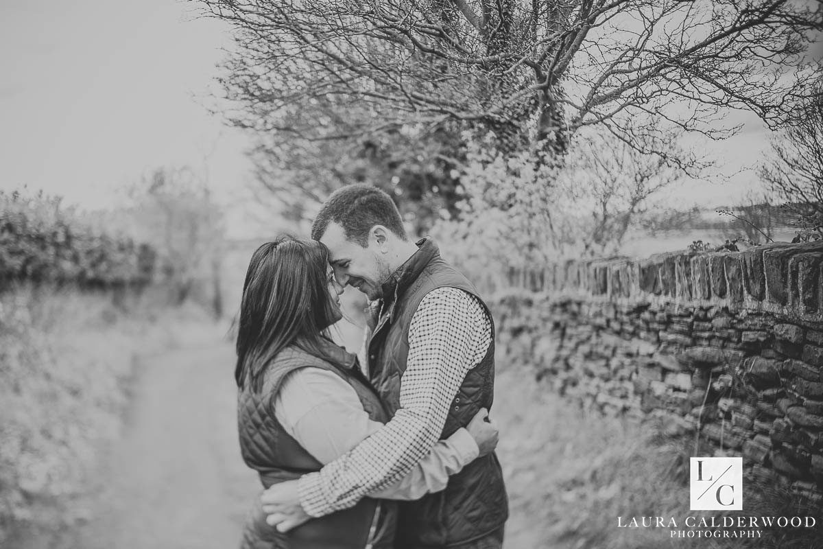 Yorkshire engagement shoot at 3 Acres Huddersfield | by Leeds wedding photographer Laura Calderwood