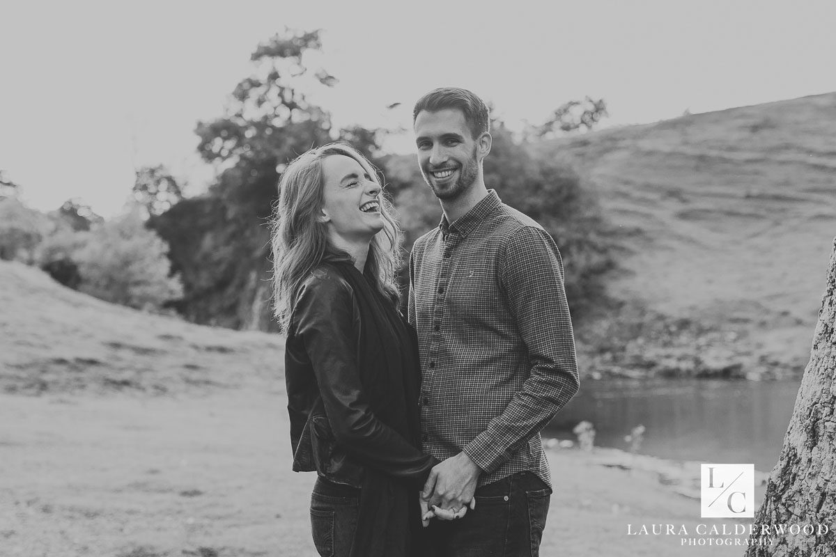 North Yorkshire engagement shoot in Burnsall | by Yorkshire wedding photographer Laura Calderwood