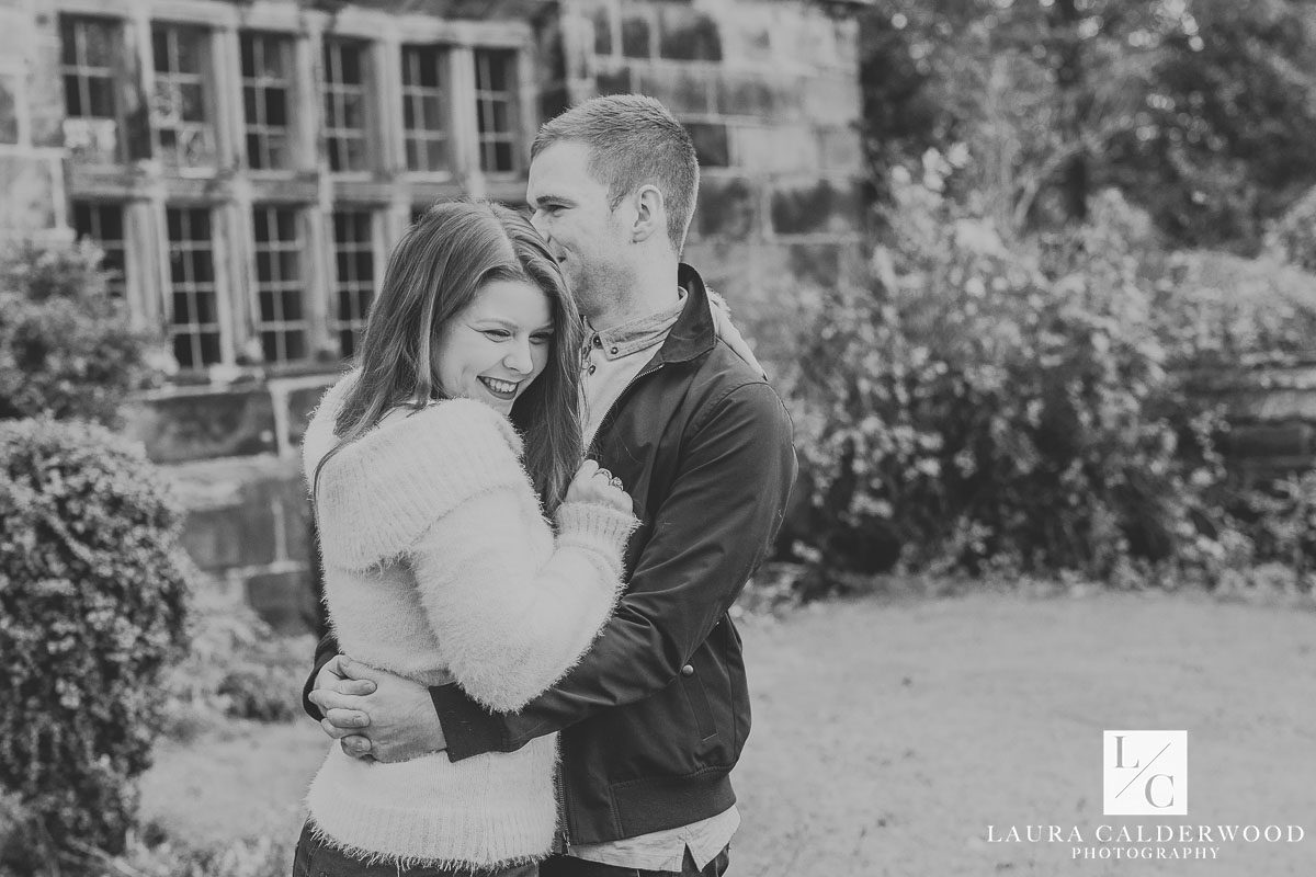 Leeds engagement shoot at Oakwell Hall | by Leeds wedding photographer Laura Calderwood