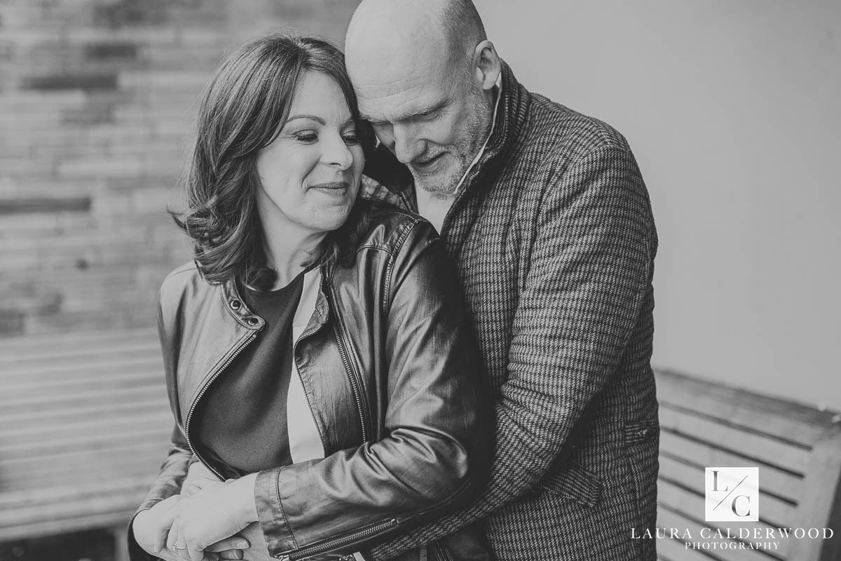 Yorkshire engagement shoot in Saltaire| by Leeds wedding photographer Laura Calderwood