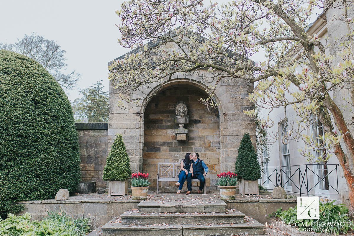 Harrogate engagement shoot at Rudding Park | by Yorkshire wedding photographer Laura Calderwood