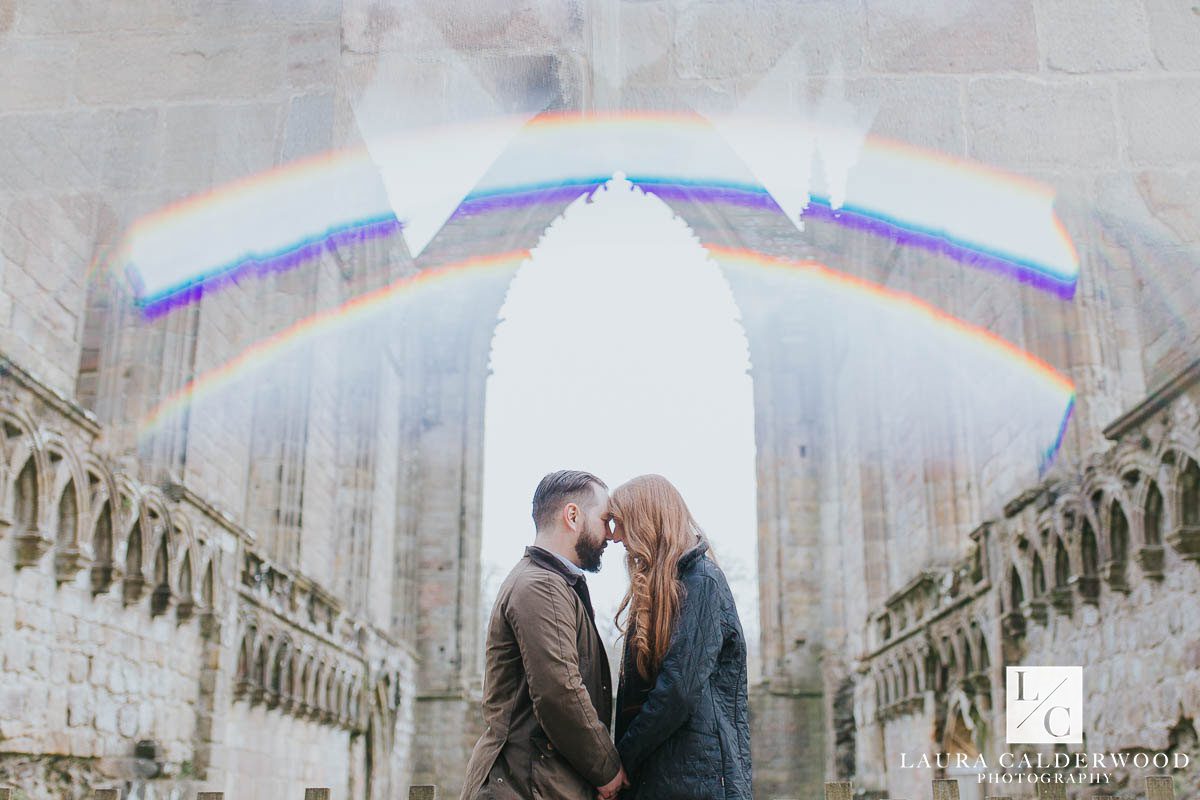 Bolton Abbey engagement shoot | by Yorkshire wedding photographer Laura Calderwood