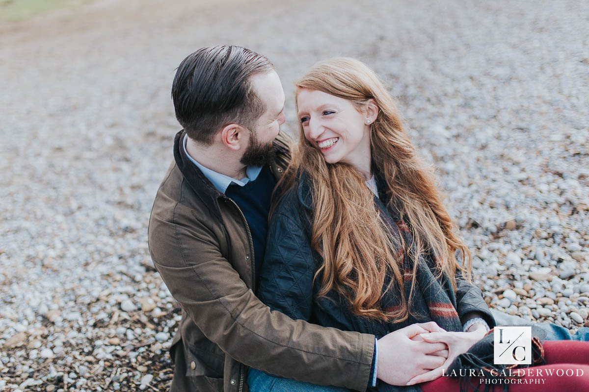 Yorkshire engagement shoot at Bolton Abbey | by Yorkshire wedding photographer Laura Calderwood