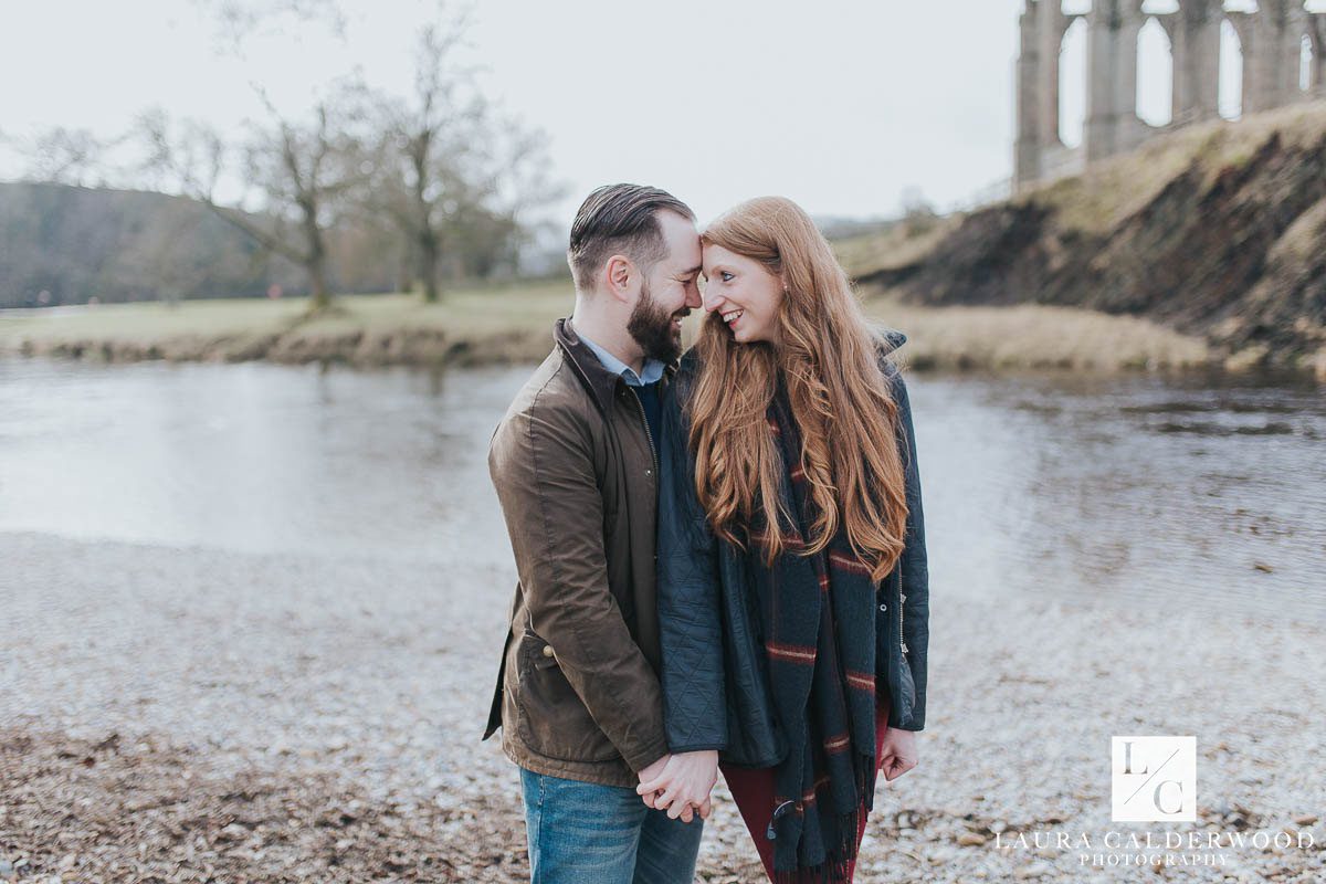 Yorkshire engagement shoot at Bolton Abbey | by Yorkshire wedding photographer Laura Calderwood