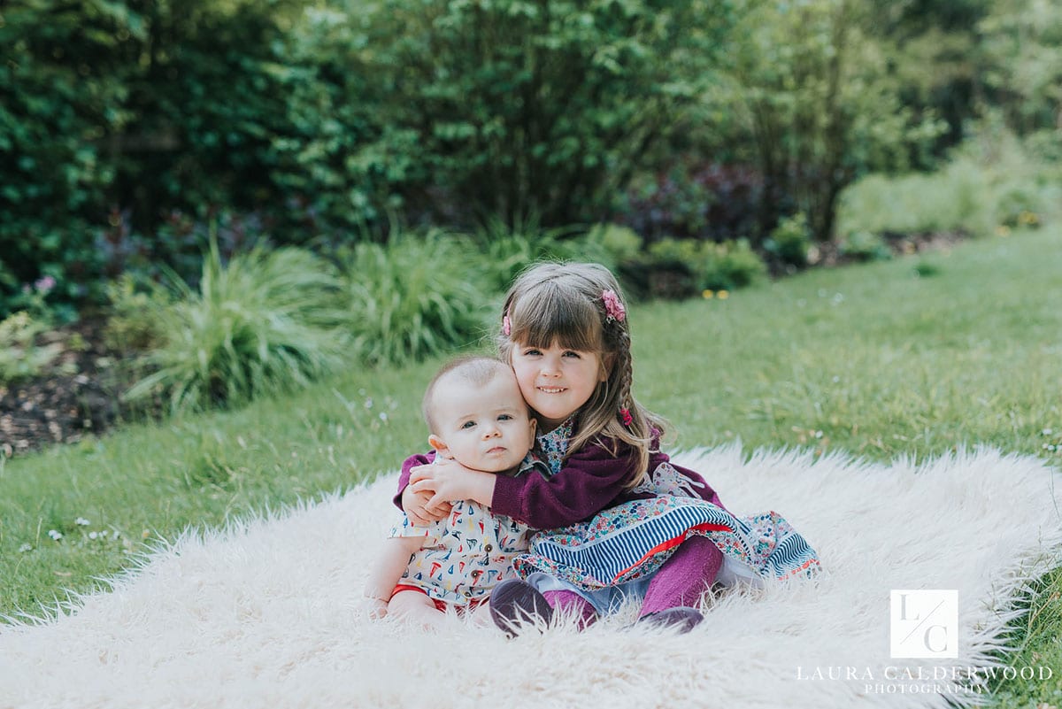 Leeds baby photography | baby family photo shoot at The Hollies in Leeds by Laura Calderwood Photography
