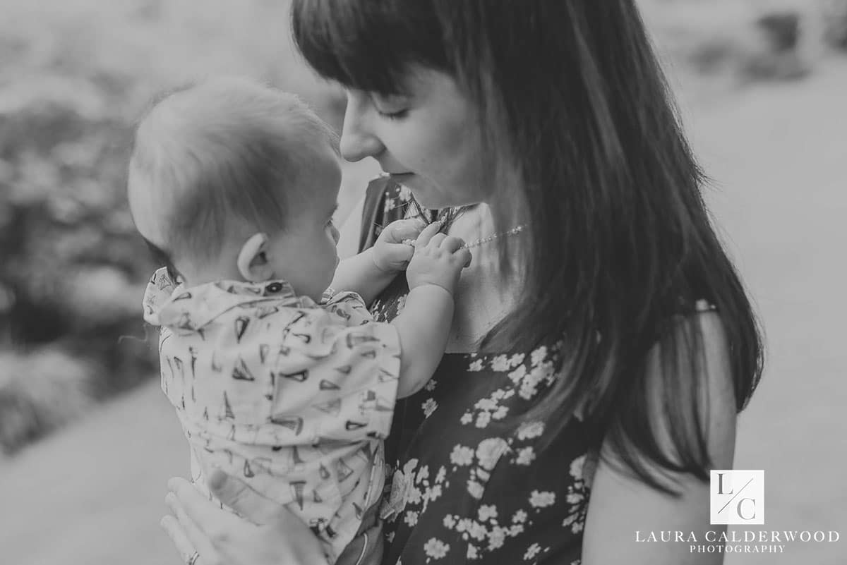 Leeds baby photography | baby family photo shoot at The Hollies in Leeds by Laura Calderwood Photography