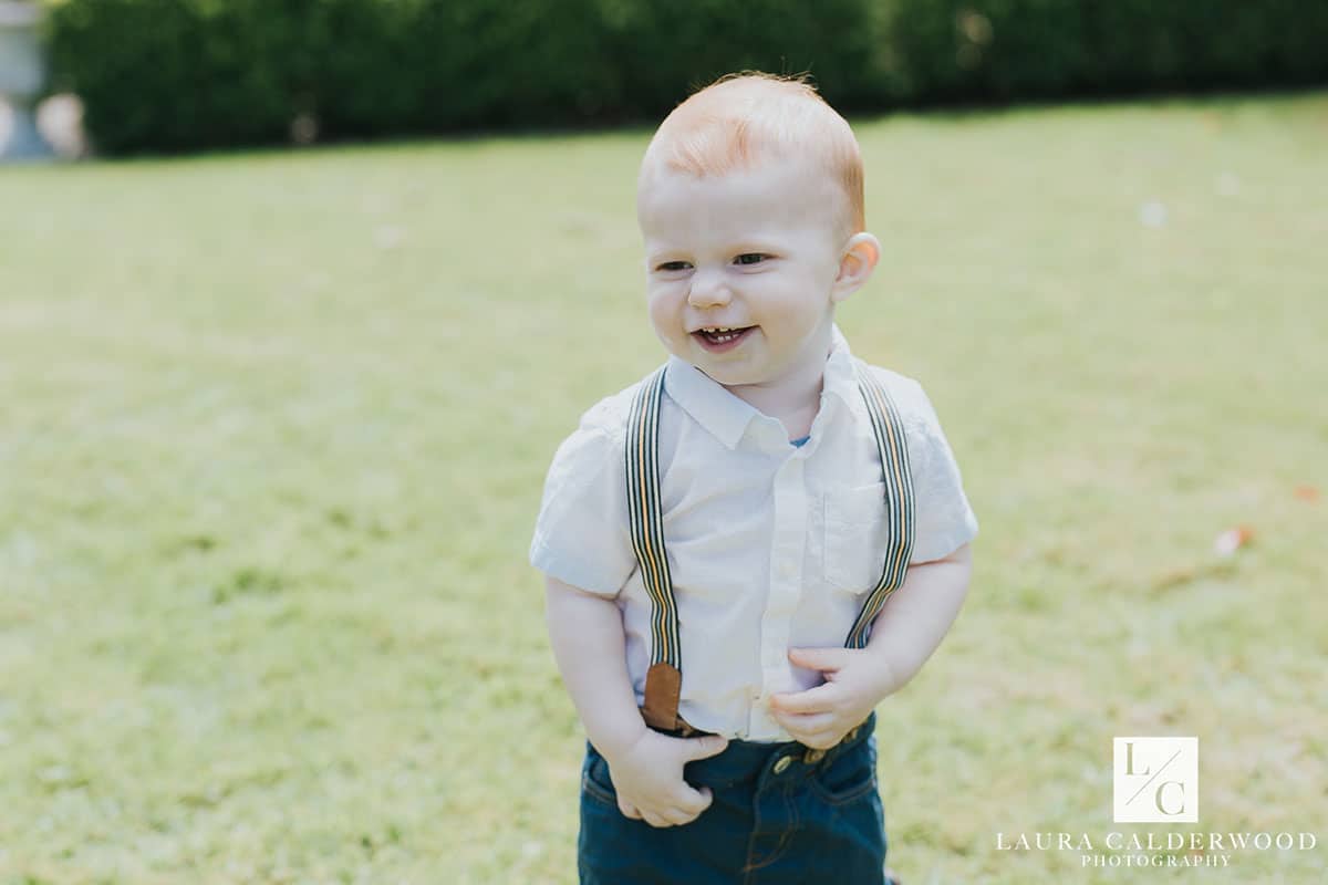 Yorkshire baby photography | first birthday baby photo shoot at home in Huddersfield by Laura Calderwood Photography