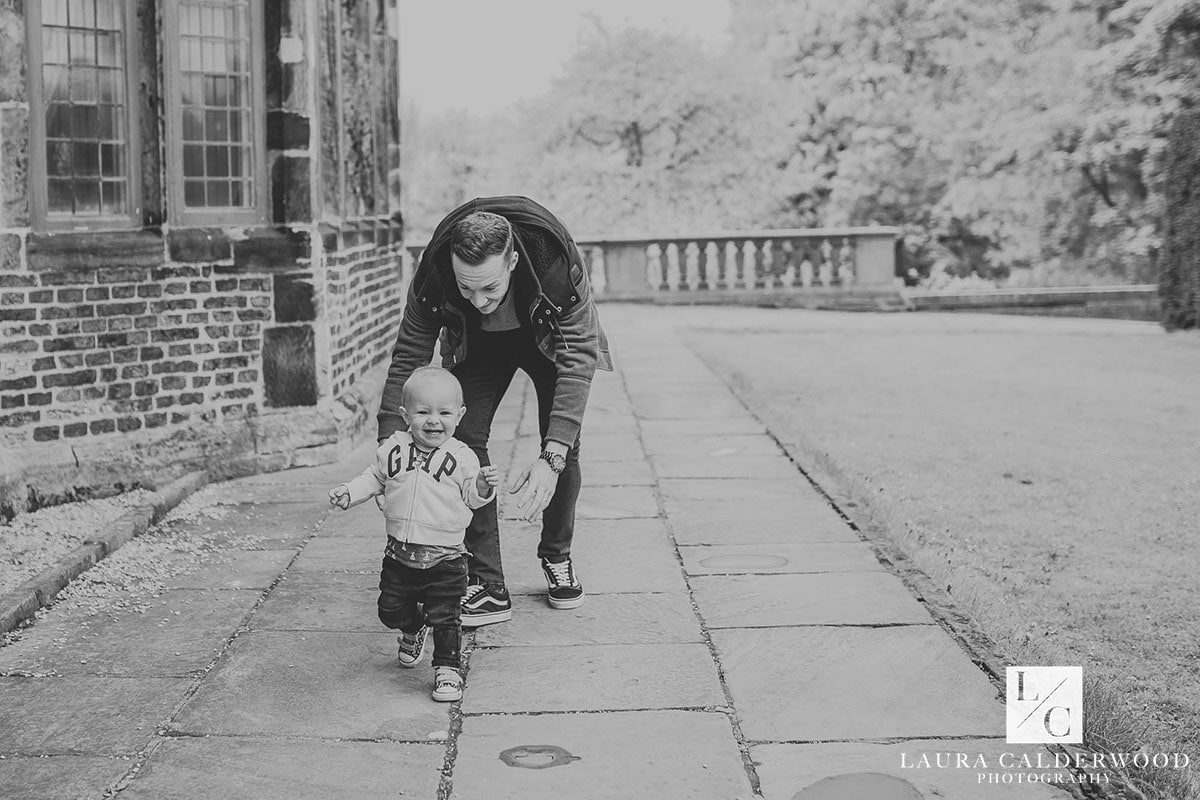 leeds baby photographer | first birthday photo shoot at Temple Newsam in Leeds by Laura Calderwood Photography