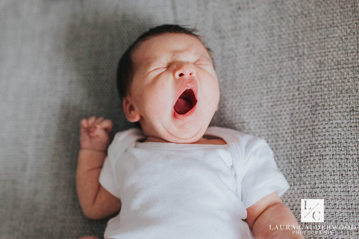 leeds newborn photographer | newborn photo shoot at home in Leeds by Laura Calderwood Photography