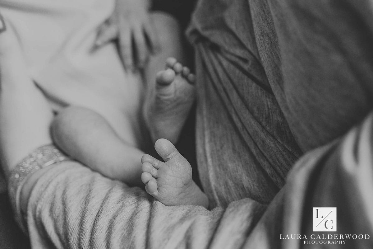 Yorkshire newborn photographer | newborn lifestyle photography at home in Ilkley by Laura Calderwood Photography