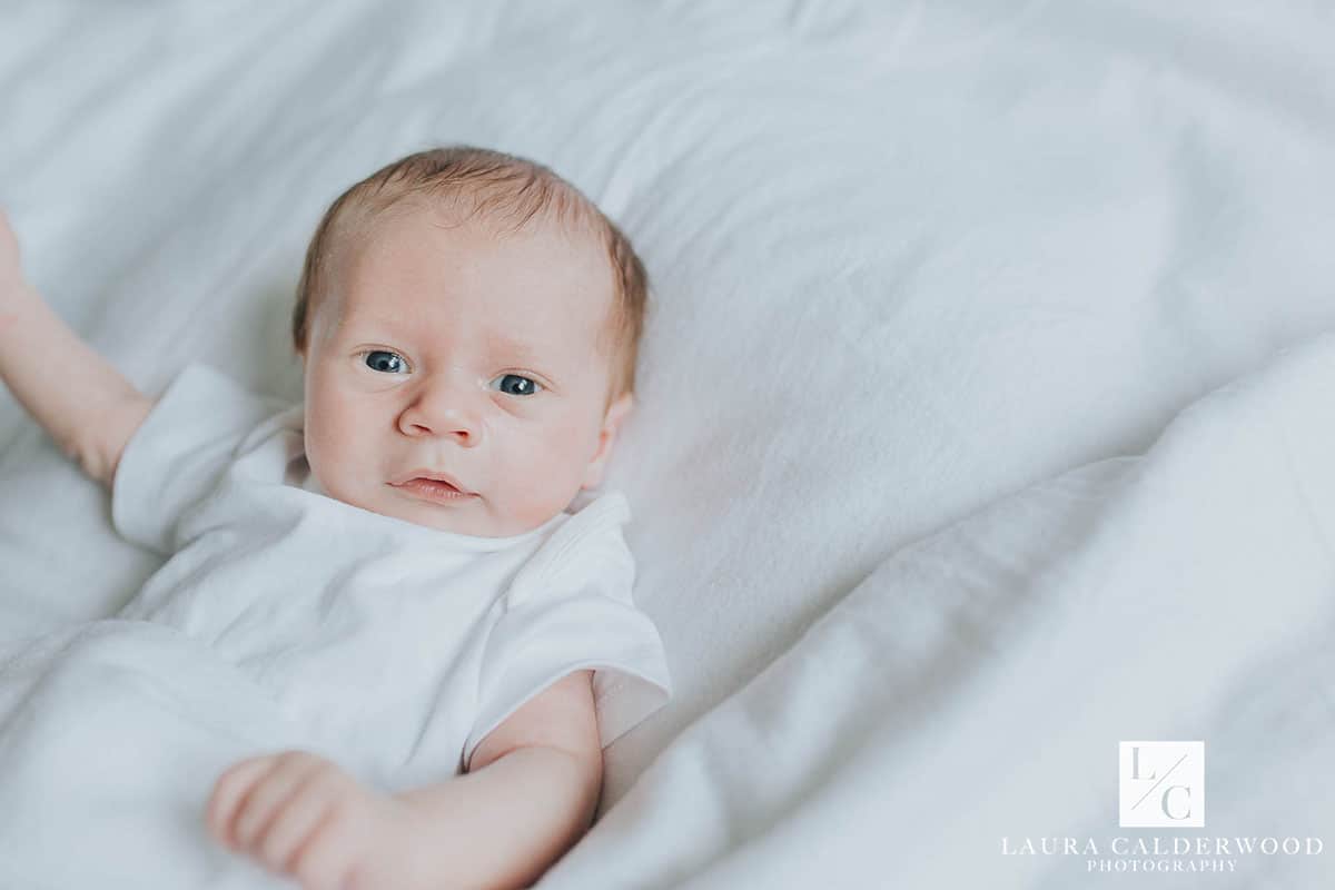 Yorkshire newborn photographer | newborn lifestyle photography at home in Ilkley by Laura Calderwood Photography