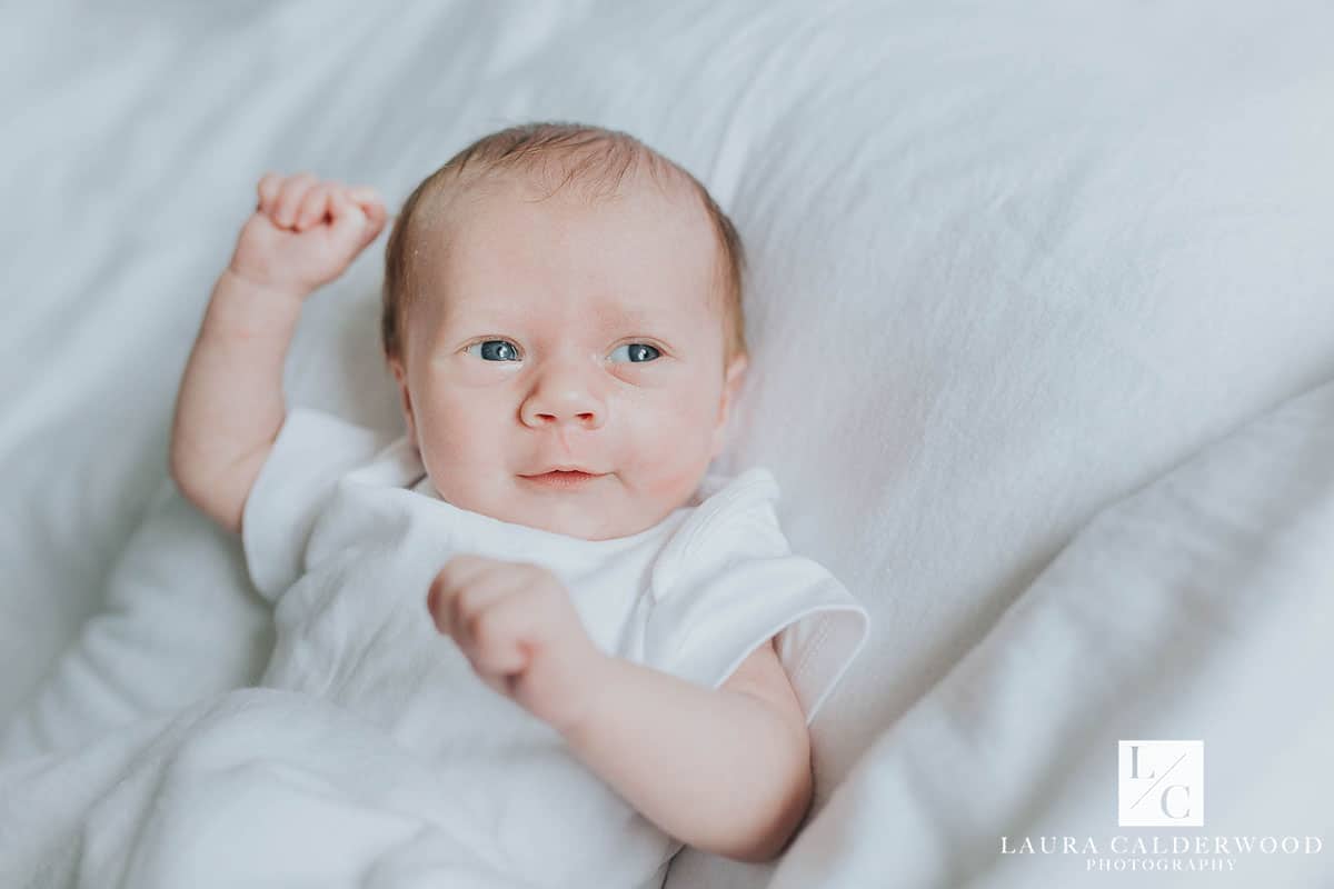 Yorkshire newborn photographer | newborn lifestyle photography at home in Ilkley by Laura Calderwood Photography