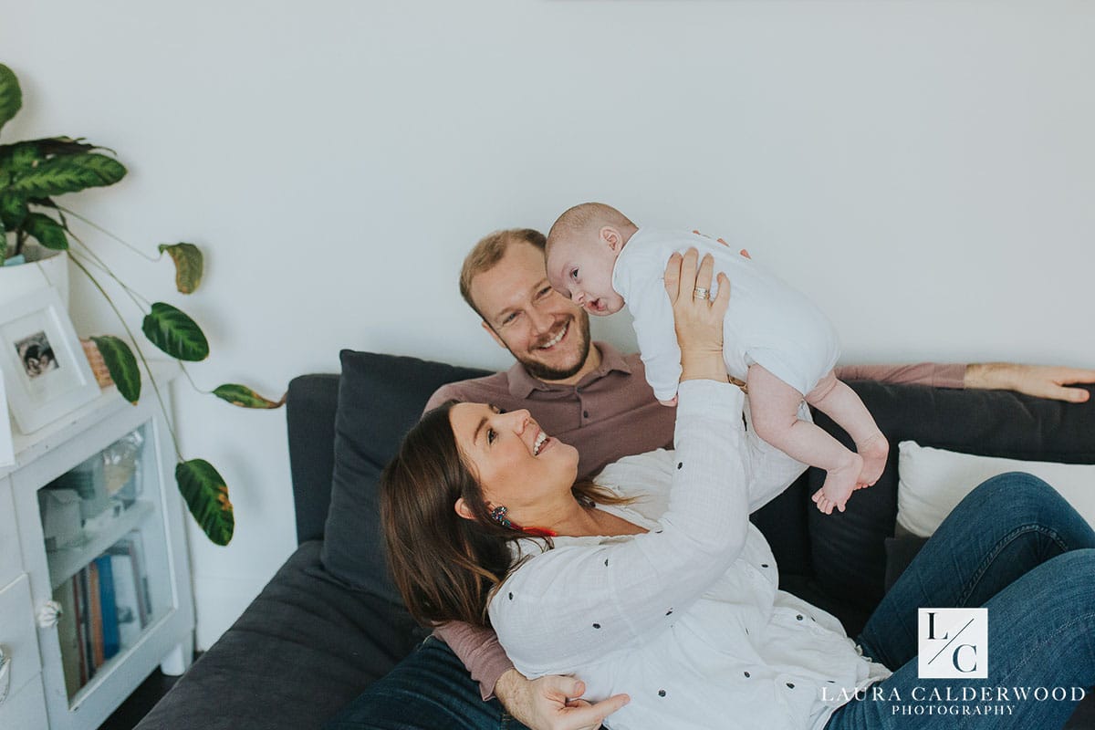 leeds baby photography | newborn baby photo shoot at home in Leeds by Laura Calderwood Photography