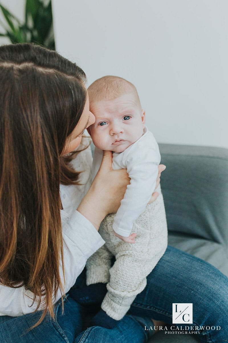 leeds baby photography | newborn baby photo shoot at home in Leeds by Laura Calderwood Photography