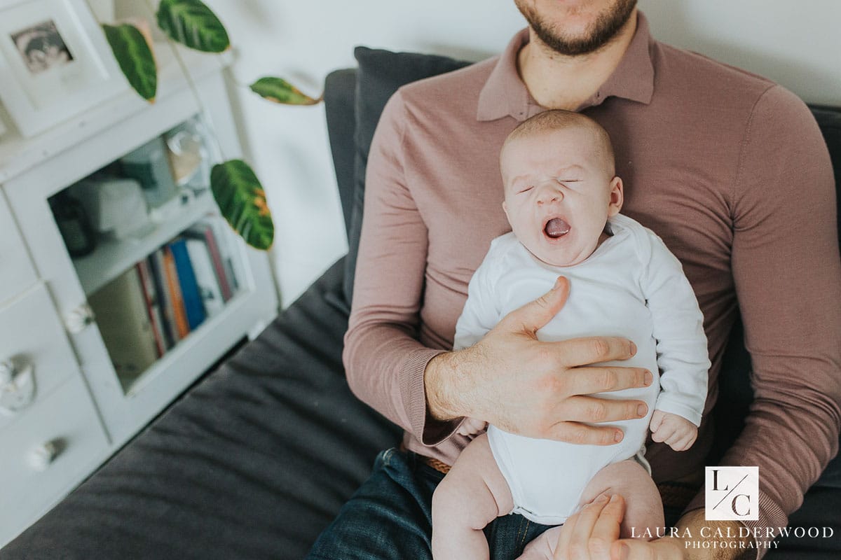 leeds baby photography | newborn baby photo shoot at home in Leeds by Laura Calderwood Photography