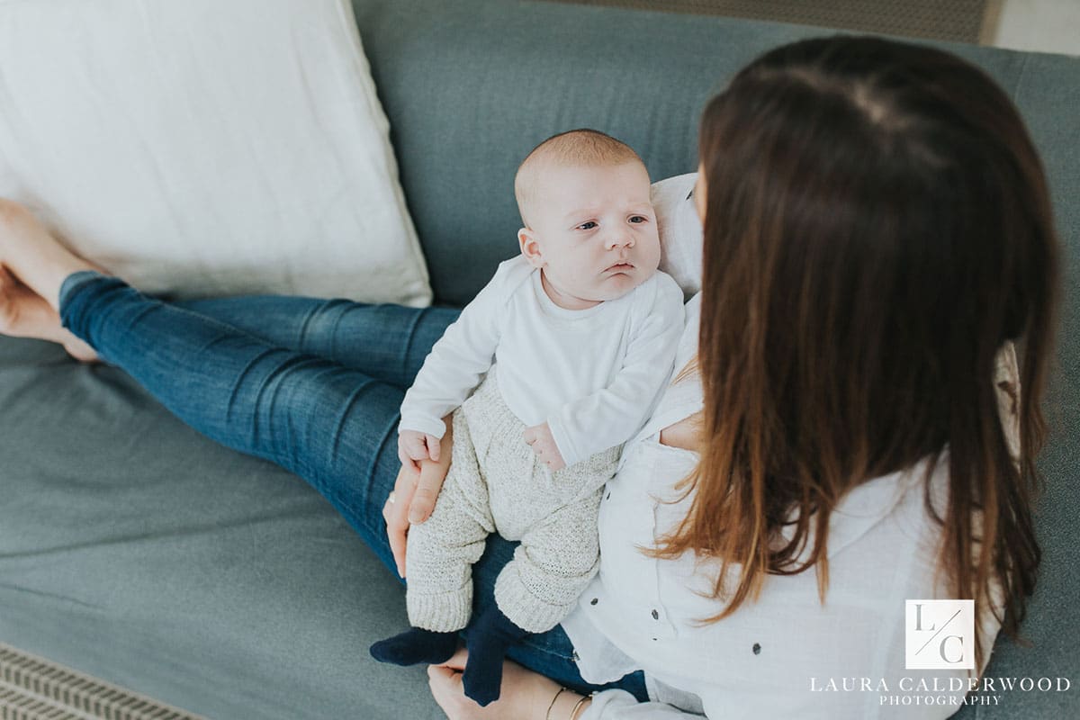 leeds baby photography | newborn baby photo shoot at home in Leeds by Laura Calderwood Photography