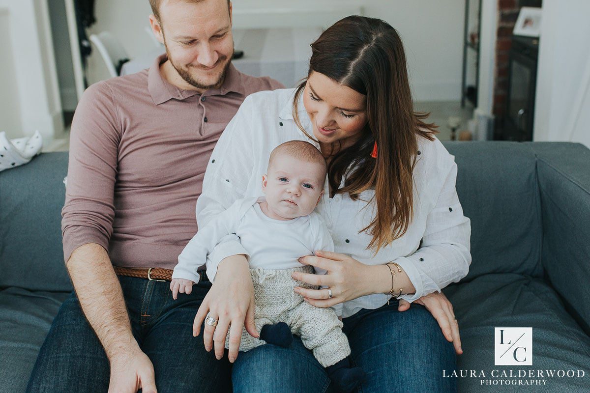 leeds baby photography | newborn baby photo shoot at home in Leeds by Laura Calderwood Photography