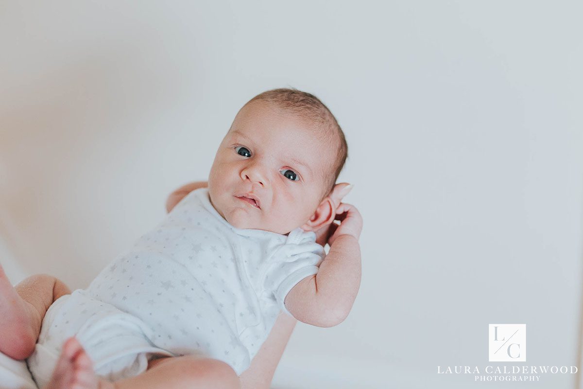 Yorkshire newborn photographer | newborn lifestyle photography at home in Ilkley by Laura Calderwood Photography