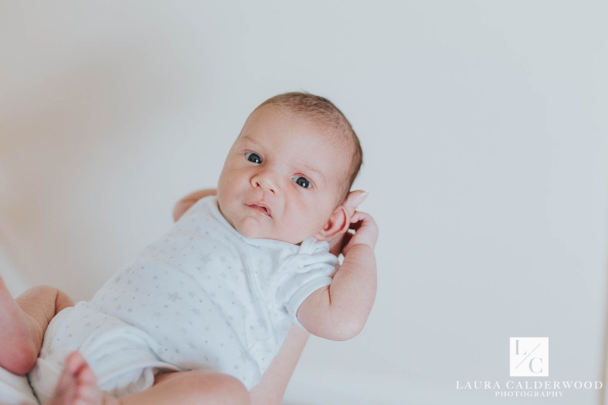 Yorkshire newborn photographer | newborn lifestyle photography at home in Ilkley by Laura Calderwood Photography