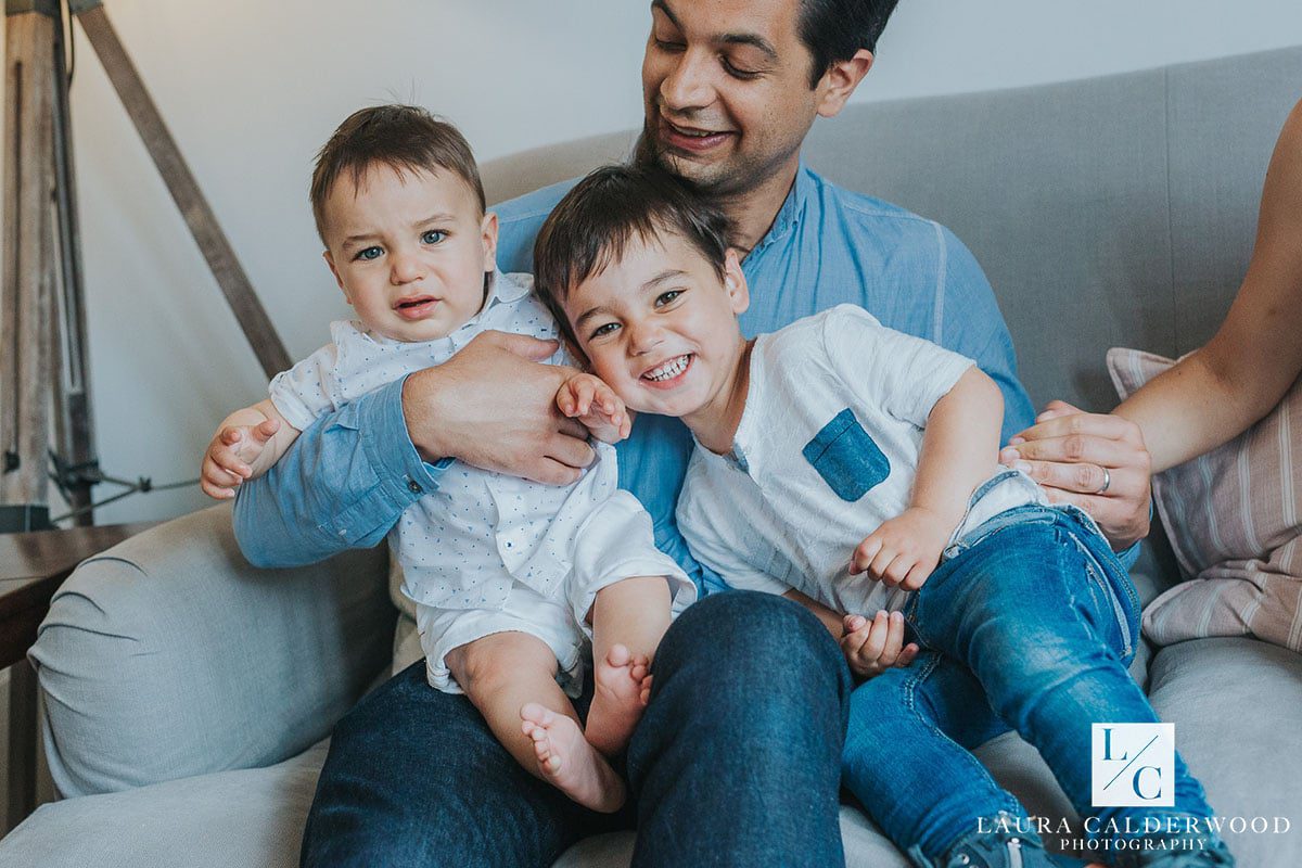 Yorkshire family photography | family photo shoot at home in Ilkley by Laura Calderwood Photography