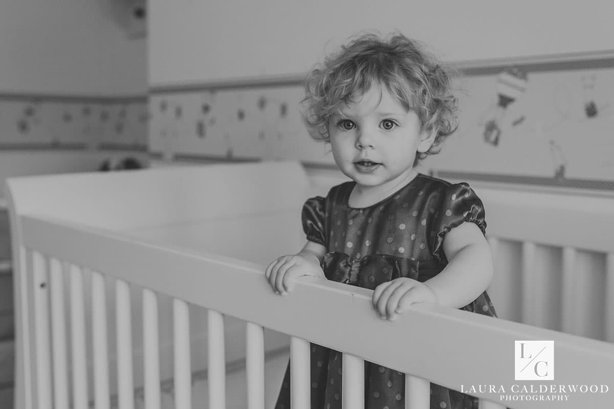 Leeds baby photography | first birthday baby photo shoot at home in Leeds by Laura Calderwood Photography