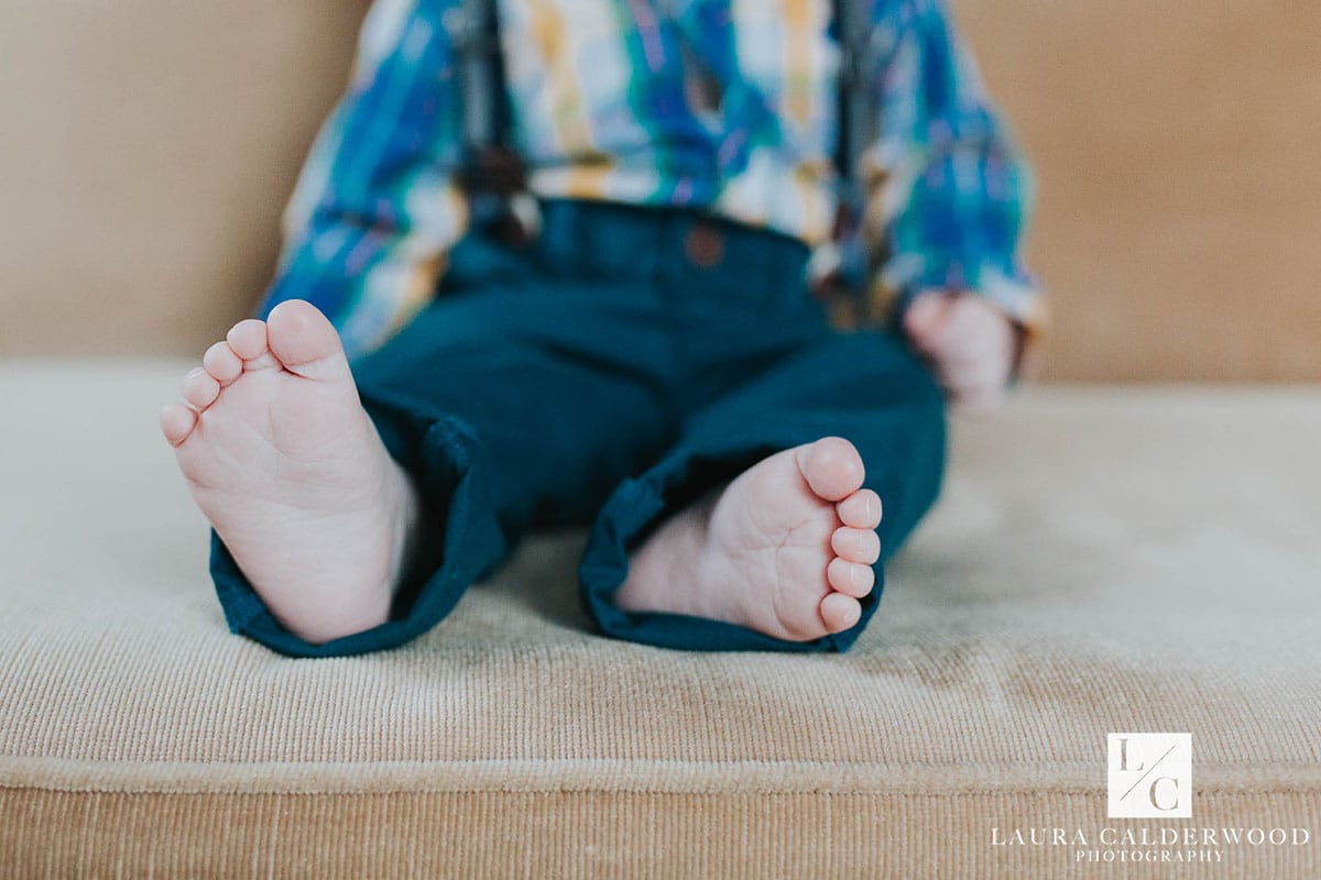 Yorkshire baby photography | first birthday baby photo shoot at home in Huddersfield by Laura Calderwood Photography