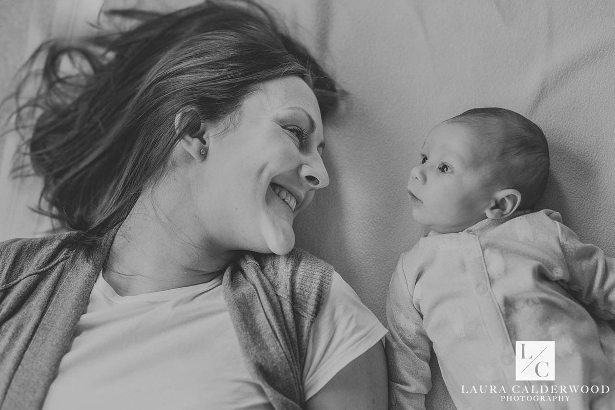harrogate baby photographer | 2 month baby photo shoot at home in Harrogate by Laura Calderwood Photography