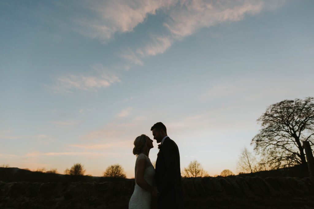 wedding photographer tithe barn bolton abbey