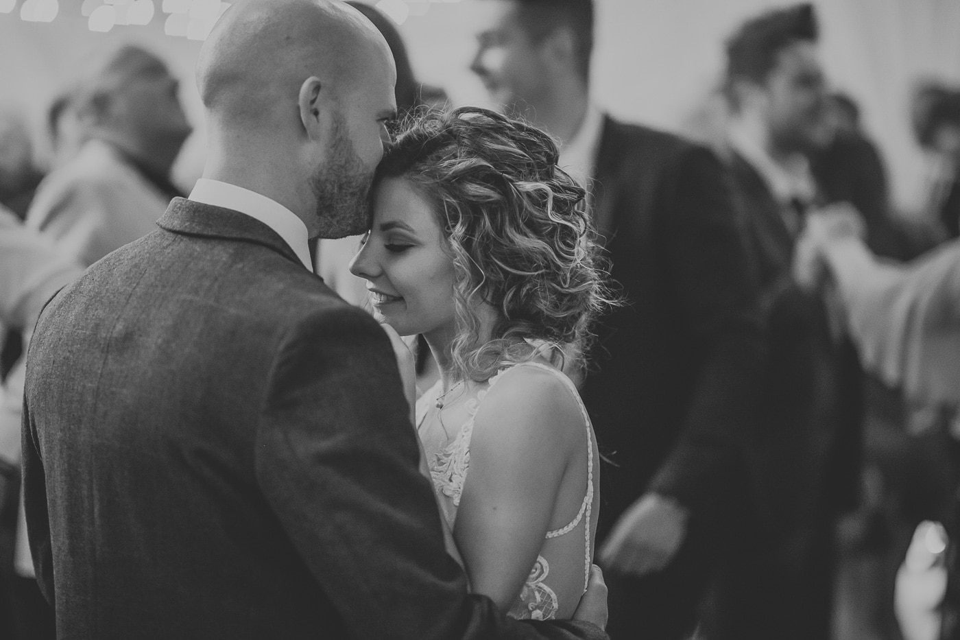 yorkshire wedding photos. bride and groom's first dance