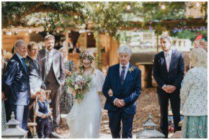hazlewood castle woodland wedding photography