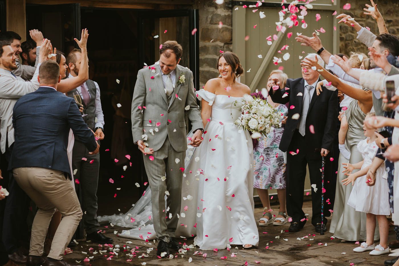 Tithe Barn Wedding Photographs