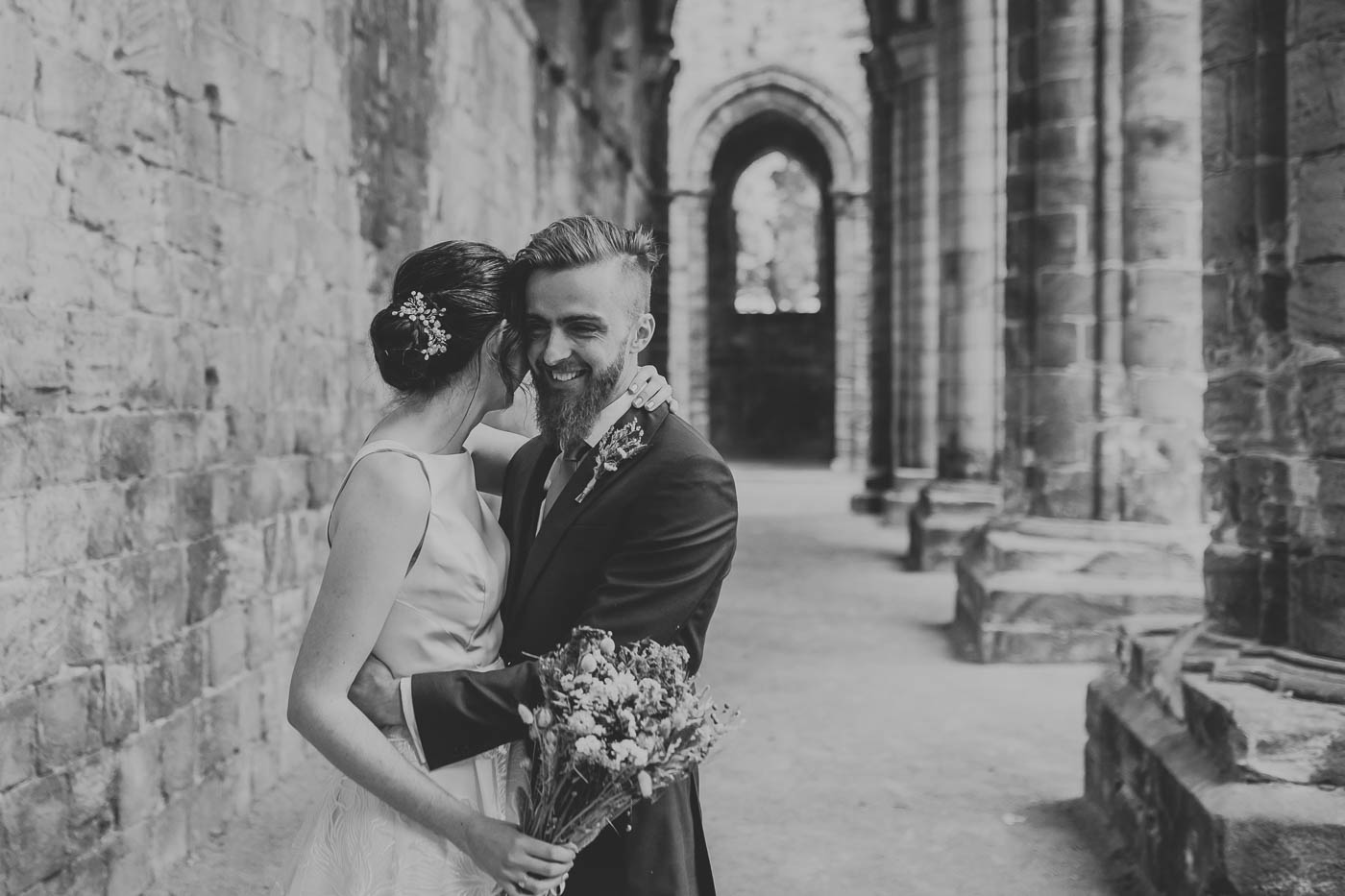Kirkstall Abbey Wedding Photography | Sam & Hugh