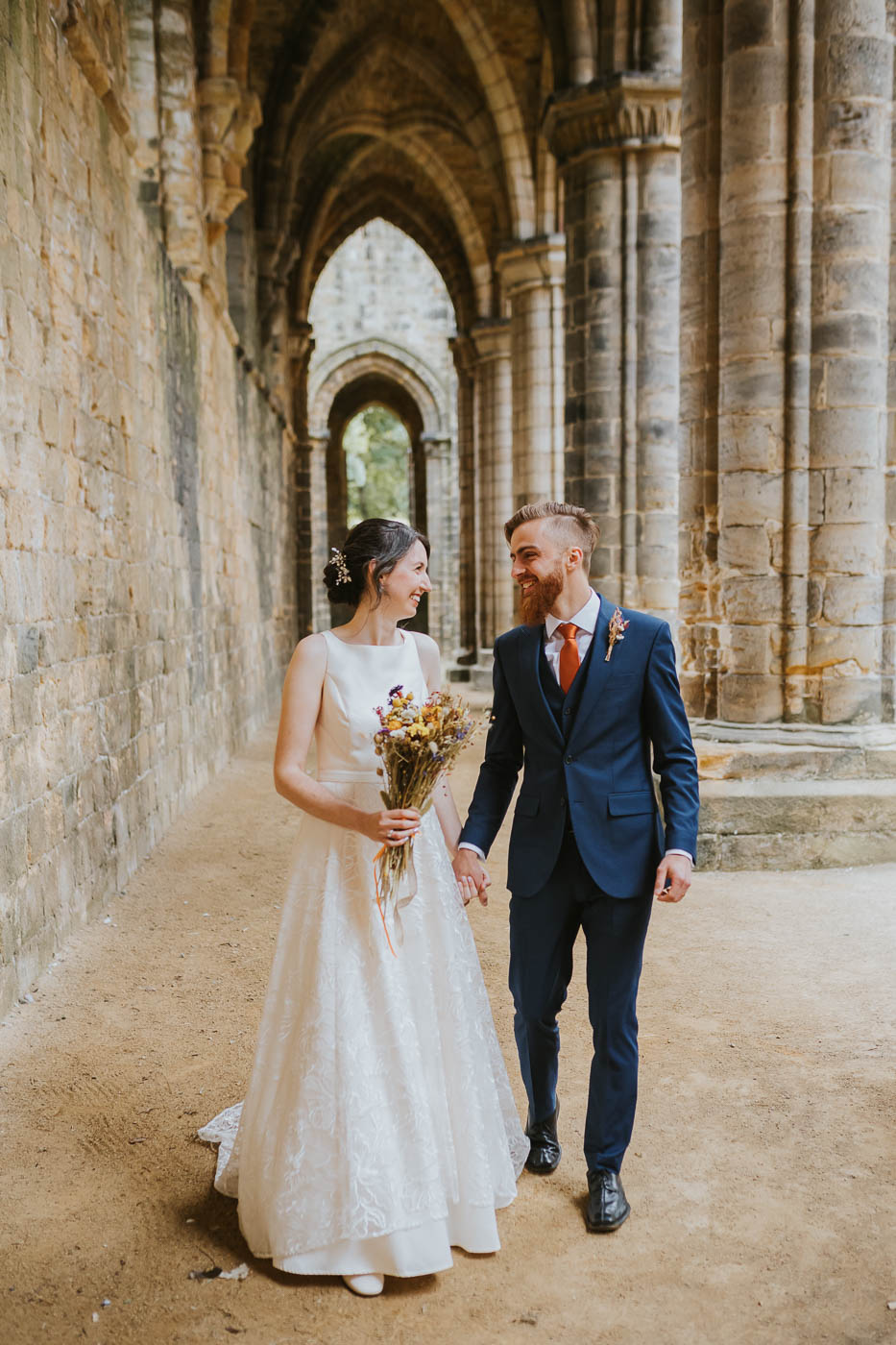 Kirkstall Abbey Wedding Photography | Sam & Hugh