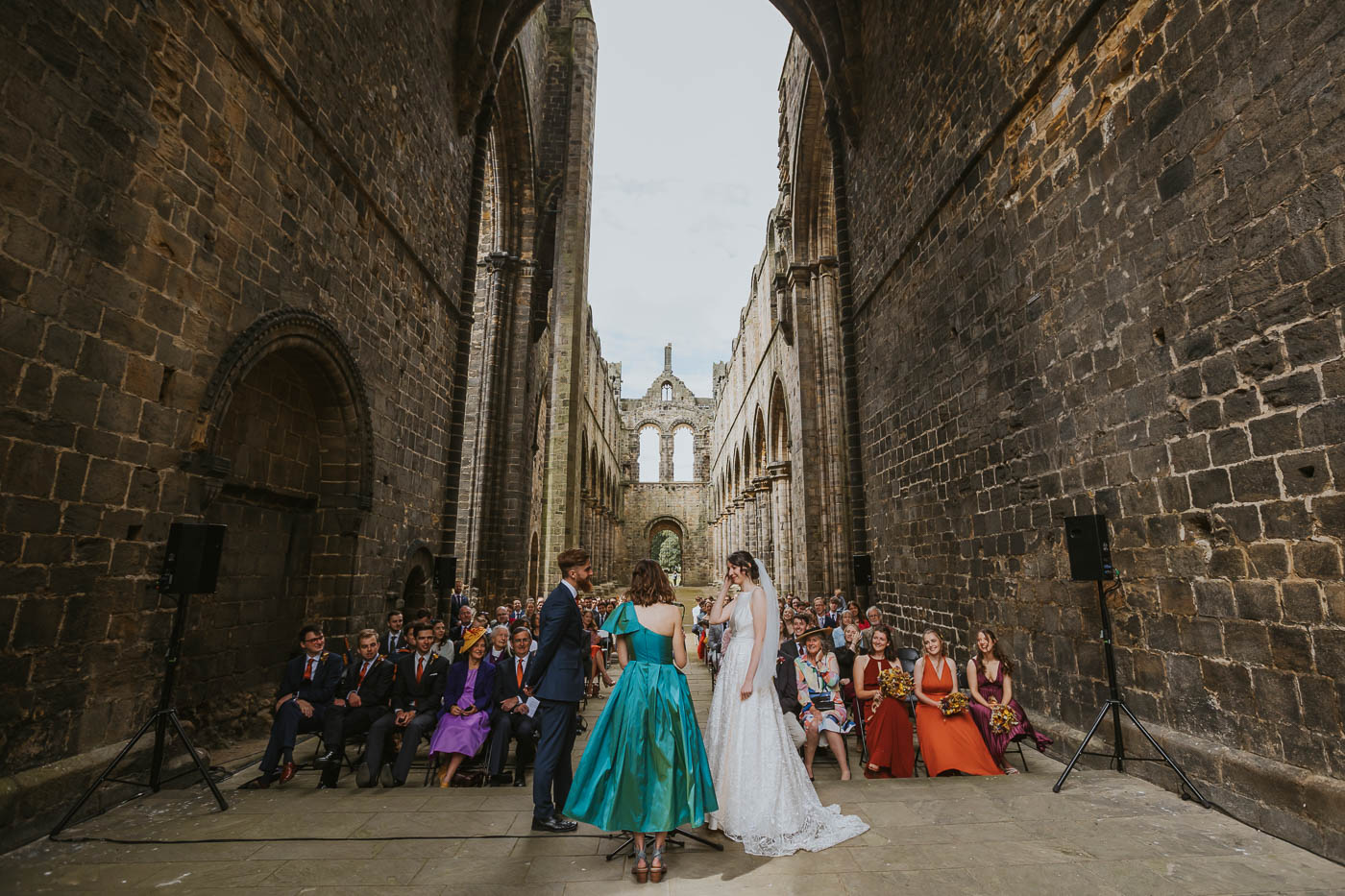 Kirkstall Abbey Wedding Photography | Sam & Hugh