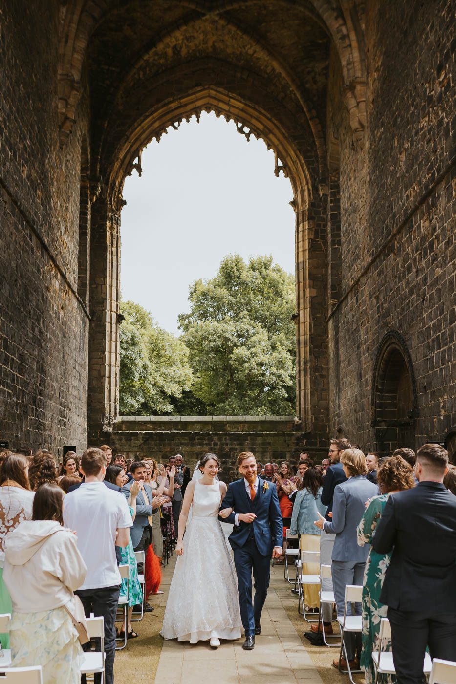 Kirkstall Abbey Wedding Photography | Sam & Hugh
