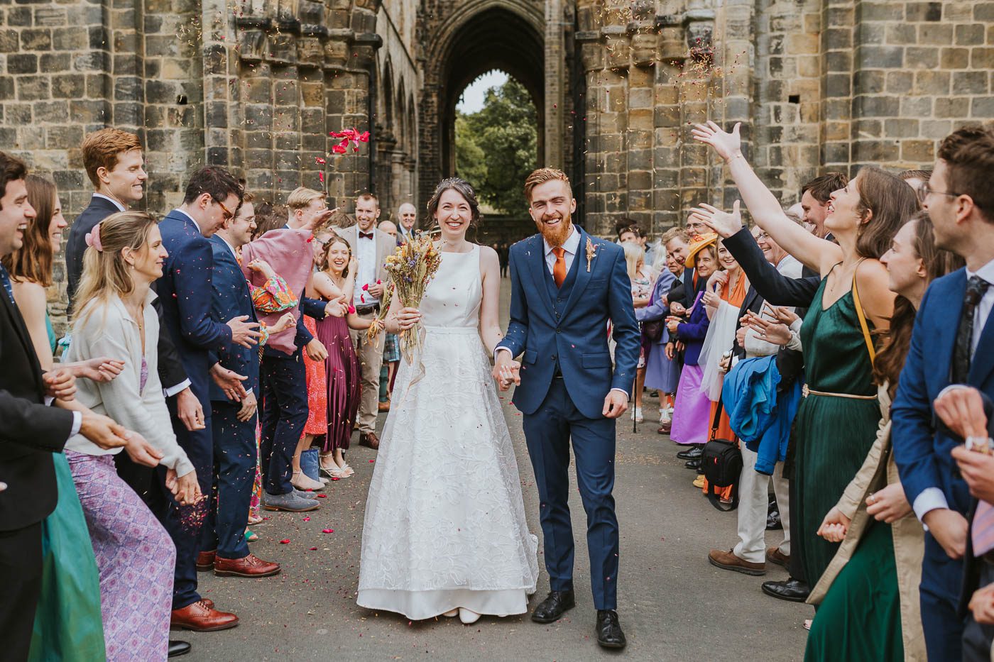 Kirkstall Abbey Wedding Photography | Sam & Hugh
