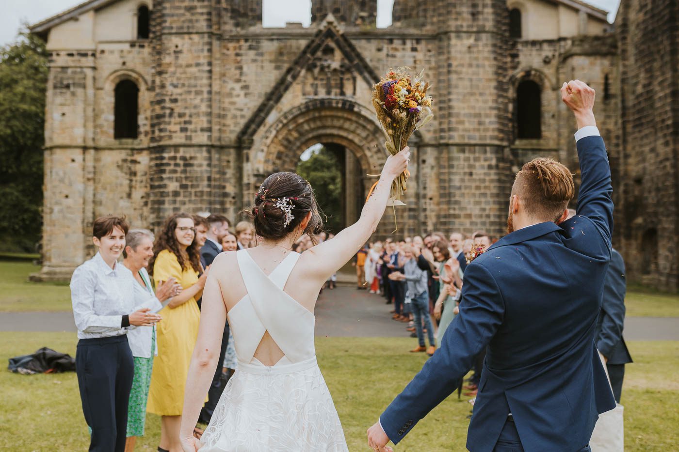 Kirkstall Abbey Wedding Photography | Sam & Hugh