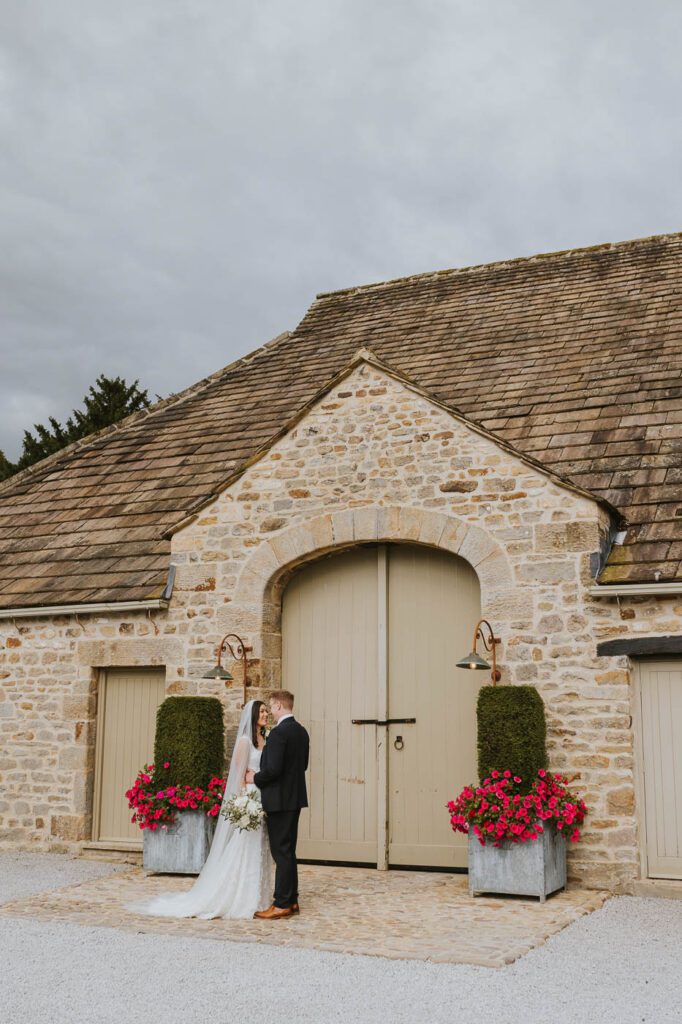 photos from a summer wedding at the tithe barn bolton abbey