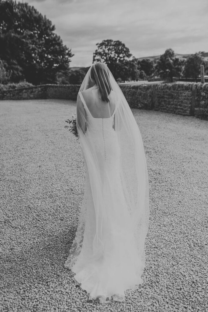 photos from a summer wedding at the tithe barn bolton abbey