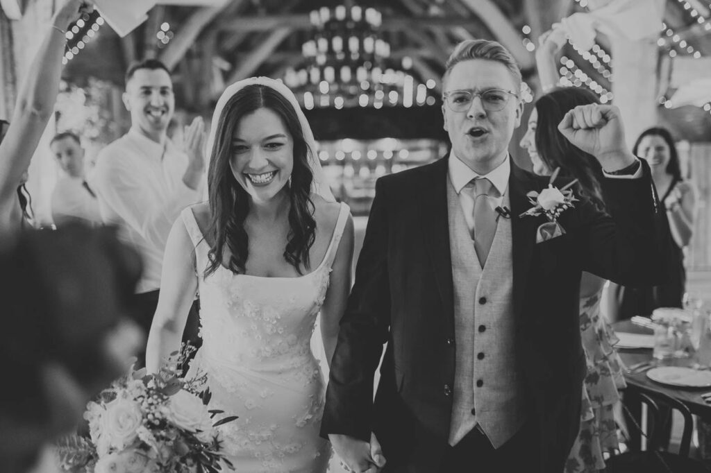 photos from a summer wedding at the tithe barn bolton abbey