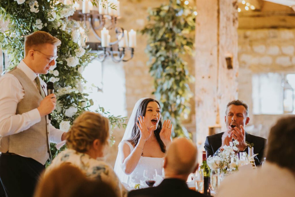 photos from a summer wedding at the tithe barn bolton abbey